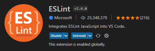 ESlint VSCode 插件
